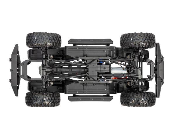 TRAXXAS TRX-4 LR Defender rot 1/10 Crawler RTR Brushed, Clipless, Combo, inkl.2s Lipo Lader, Adapter